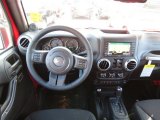 2014 Jeep Wrangler Unlimited Sahara 4x4 Dashboard