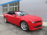 2014 Red Hot Chevrolet Camaro LT Convertible #86812025