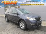 2014 Atlantis Blue Metallic Chevrolet Traverse LS AWD #86812013