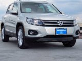 2014 White Gold Metallic Volkswagen Tiguan SE #86849203