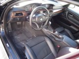 2008 BMW 3 Series 335i Sedan Black Interior