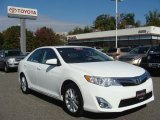 2012 Blizzard White Pearl Toyota Camry XLE #86848940