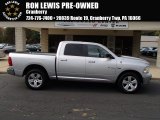 2010 Bright Silver Metallic Dodge Ram 1500 Big Horn Crew Cab 4x4 #86848854