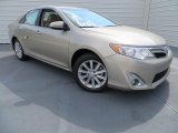 2014 Champagne Mica Toyota Camry XLE #86848925