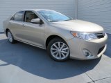 2014 Champagne Mica Toyota Camry XLE #86848923