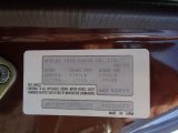1983 Mazda RX-7 Coupe Info Tag