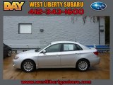 Spark Silver Metallic Subaru Impreza in 2008