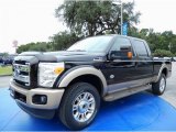 2014 Ford F250 Super Duty King Ranch Crew Cab 4x4 Front 3/4 View