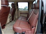 2014 Ford F250 Super Duty King Ranch Crew Cab 4x4 Rear Seat