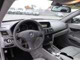 2010 Mercedes-Benz E 350 Coupe Ash Gray Interior