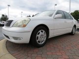 2001 Crystal White Lexus LS 430 #86892599