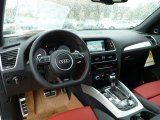 2014 Audi SQ5 Premium plus 3.0 TFSI quattro Black/Magma Red Interior