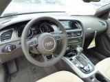 2014 Audi A5 2.0T quattro Cabriolet Velvet Beige/Moor Brown Interior