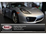 2014 Rhodium Silver Metallic Porsche Cayman S #86892413