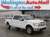 2010 White Platinum Metallic Tri Coat Ford F150 Lariat SuperCrew 4x4 #86892206