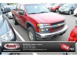 2005 Victory Red Chevrolet Colorado LS Crew Cab 4x4 #86892032