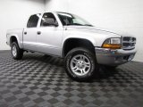 2003 Bright Silver Metallic Dodge Dakota SLT Quad Cab 4x4 #86892461