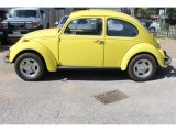 1968 Volkswagen Beetle Yellow