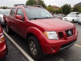 2012 Lava Red Nissan Frontier S Crew Cab 4x4 #86937890