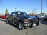 2010 Black Ford F350 Super Duty Lariat Crew Cab 4x4 #86937736