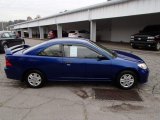 2004 Fiji Blue Pearl Honda Civic Value Package Coupe #86937478