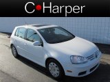 2009 Candy White Volkswagen Rabbit 4 Door #86981058