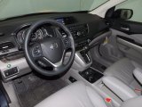 2014 Honda CR-V EX-L Gray Interior