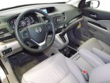 2014 Honda CR-V EX-L Gray Interior
