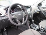 2014 Hyundai Santa Fe Sport 2.0T FWD Gray Interior