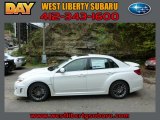 2014 Satin White Pearl Subaru Impreza WRX Premium 4 Door #86980644