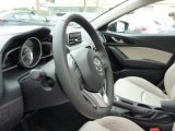 2014 Mazda MAZDA3 i Touring 4 Door Steering Wheel