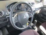 2014 Mitsubishi Mirage ES Steering Wheel