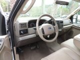 2003 Ford F250 Super Duty Lariat Crew Cab Medium Parchment Beige Interior