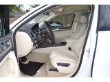 2014 Volkswagen Touareg TDI Lux 4Motion Cornsilk Beige Interior