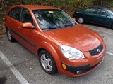 2006 Sunset Orange Kia Rio Rio5 SX Hatchback #87051022