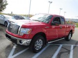 2012 Ford F150 XLT SuperCab 4x4 Front 3/4 View