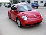 2008 Salsa Red Volkswagen New Beetle S Convertible #847799