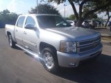 2012 Silver Ice Metallic Chevrolet Silverado 1500 LTZ Crew Cab 4x4 #87058338