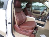 2013 Ford F150 King Ranch SuperCrew King Ranch Chaparral Leather Interior