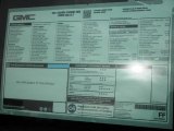 2014 GMC Sierra 2500HD SLT Crew Cab 4x4 Window Sticker