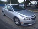 2014 Silver Ice Metallic Chevrolet Cruze LS #87058325