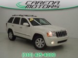 2010 Stone White Jeep Grand Cherokee Limited 4x4 #87058321