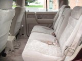 2000 Isuzu Trooper S 4x4 Rear Seat