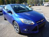 2014 Performance Blue Ford Focus SE Sedan #87057084