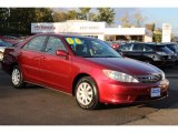 2006 Salsa Red Pearl Toyota Camry LE #87057280