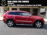2011 Inferno Red Crystal Pearl Jeep Grand Cherokee Limited 4x4 #87057042