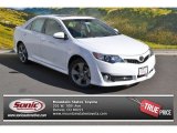 2014 Super White Toyota Camry SE #87056528