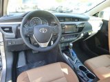 2014 Toyota Corolla LE Eco Amber Interior