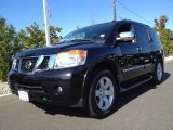 2010 Galaxy Black Metallic Nissan Armada Titanium 4WD #87058040