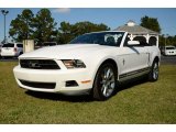 2010 Performance White Ford Mustang V6 Premium Convertible #87057761